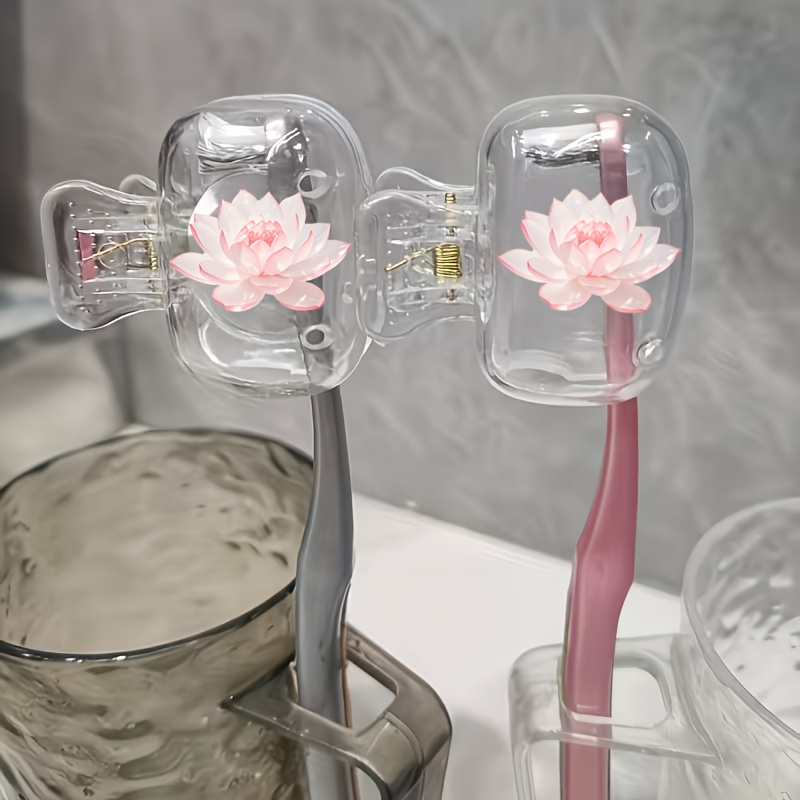 Toothbrush Holder Set - Piękny zestaw 2 uchwytów na szczoteczki