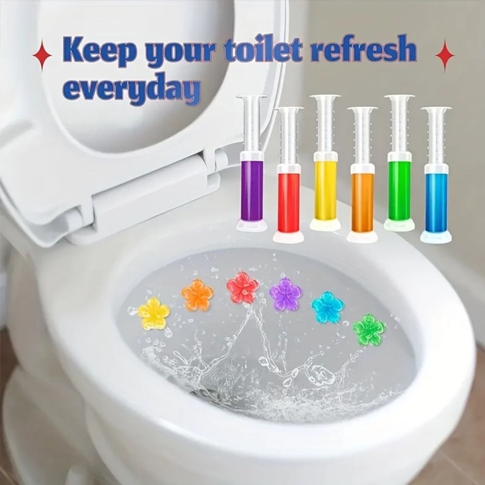 Home Bathroom Freshener - Żel do czyszczenia toalet Aroma Flower