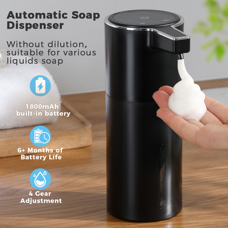 Soap Dispenser Pump - Nowy, automatyczny dozownik mydła na ścianę,