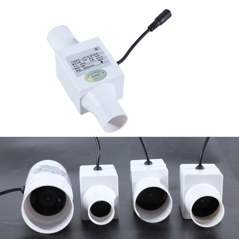 Home Bathroom Exhaust Fan - 12 V Cicha wentylacja wentylacyjna wentylacyjna