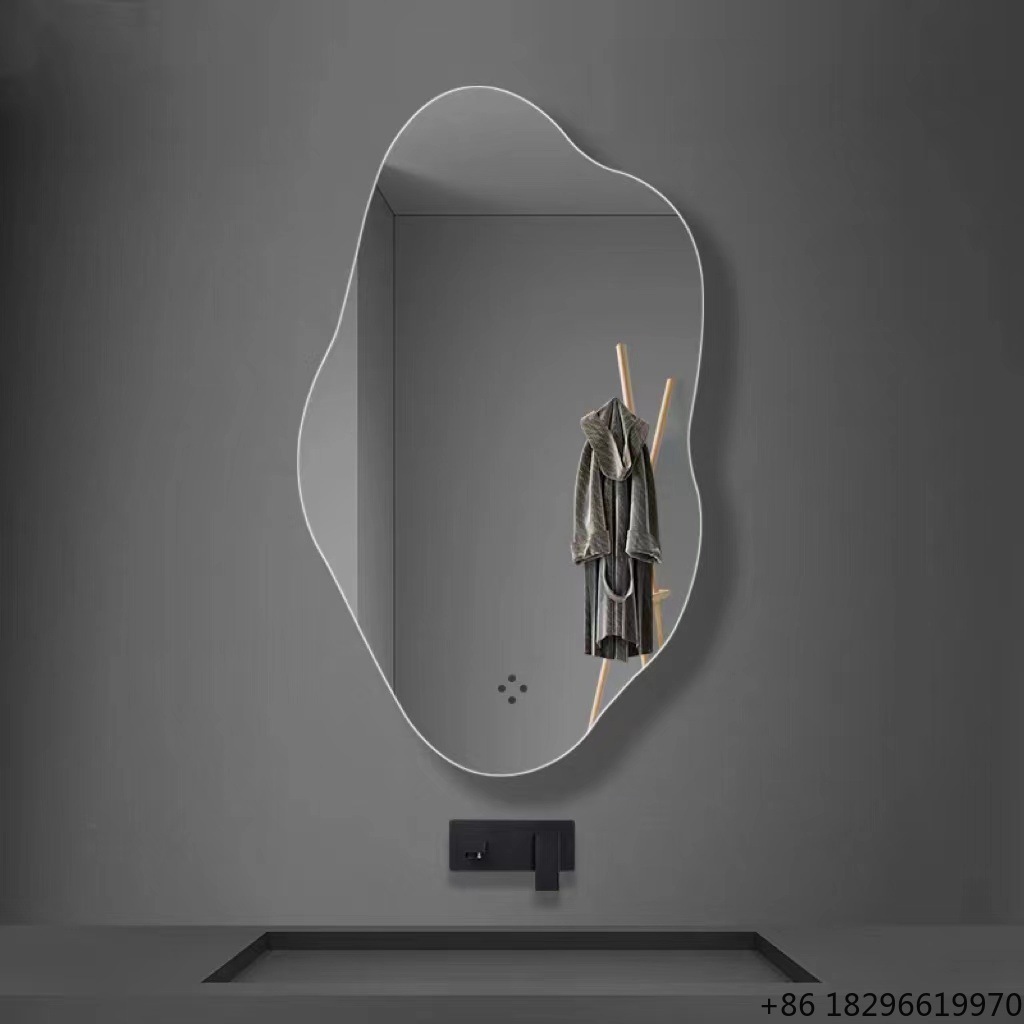 Home Goods Bathroom Mirrors - Nieregularne lustro ścienne do łazienki, dekoracja