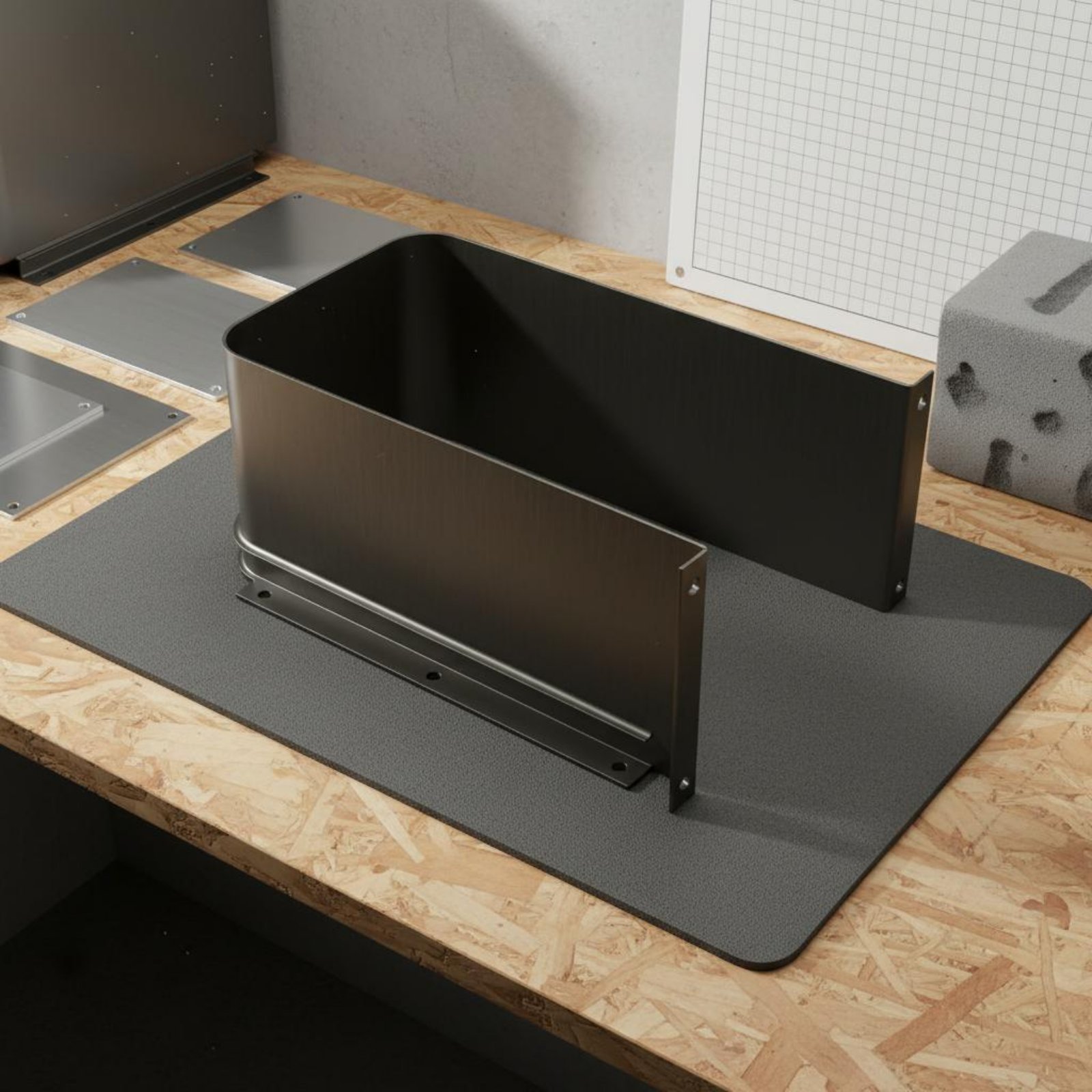 Home Hardware Bathroom Sinks - Listwa U z stopu aluminium, trwała