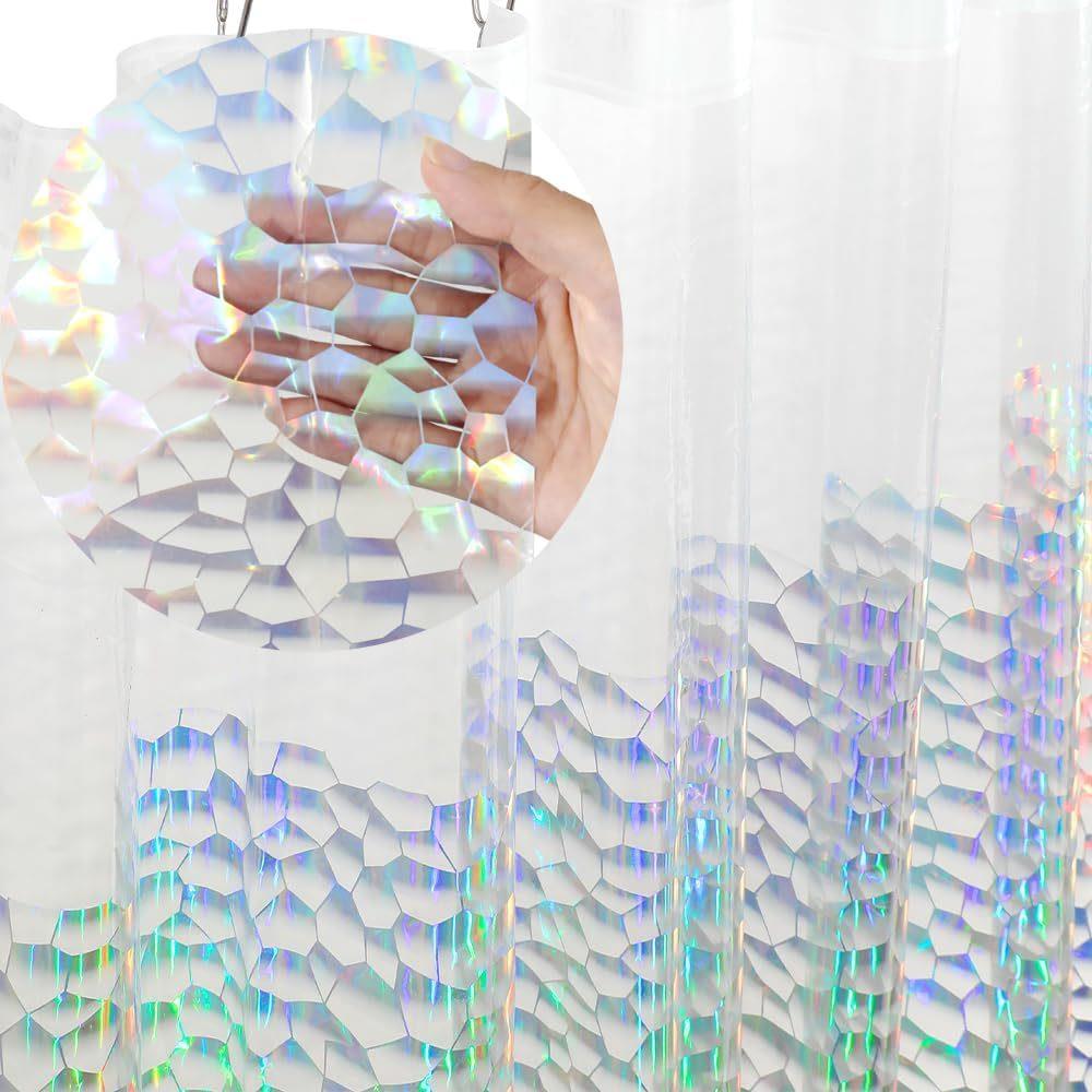 Shower Curtain Liner - Zasłona prysznicowa z nadrukiem gwiazdy 72Wx72H