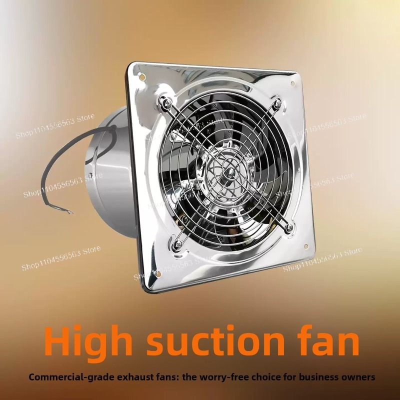 Home Bathroom Exhaust Fan - Wentylator wyciągowy ze stali nierdzewnej 6