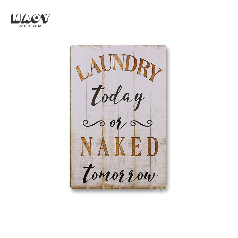 Slogan Metalowy Znak Blaszany  – Home Bathroom Wall Decor recenzja i cena