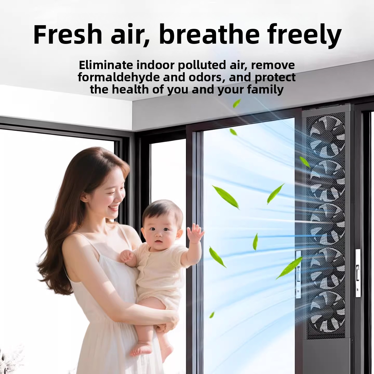 Wentylator okienny bez wiercen – Home Bathroom Exhaust Fan recenzja i cena