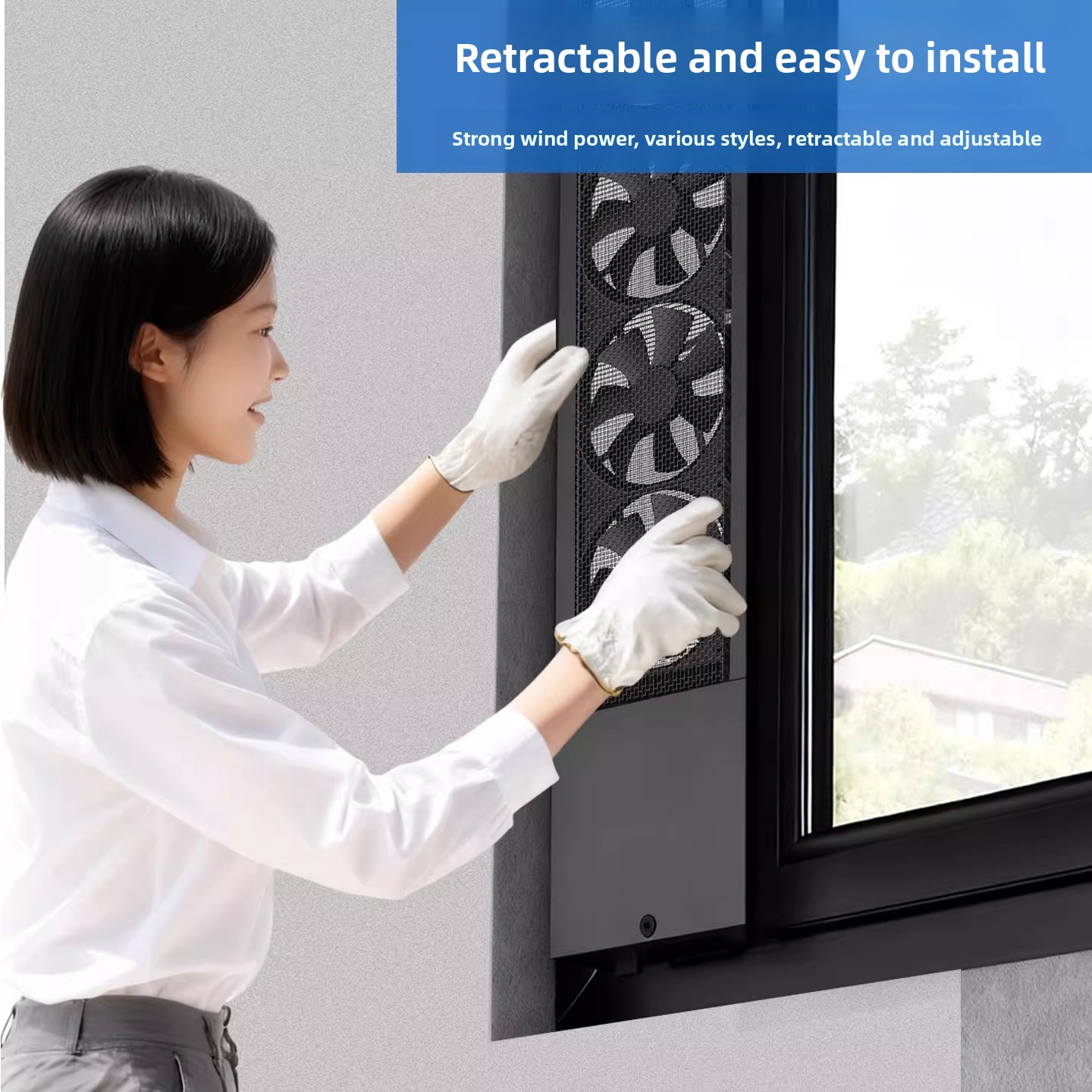 Wentylator okienny bez wiercen – Home Bathroom Exhaust Fan recenzja i cena