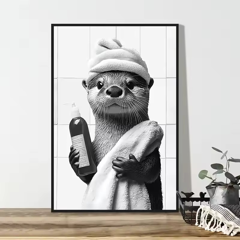 Obraz na płótnie, plakat, toal – Home Bathroom Pictures recenzja i cena