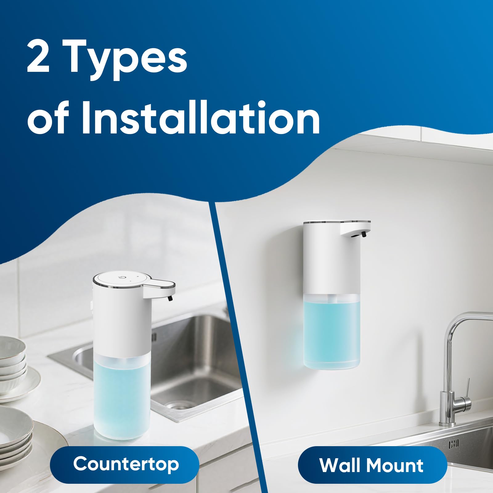 Bezdotykowy automatyczny dozow – Home Bathroom Wall Soap Dispenser recenzja i cena