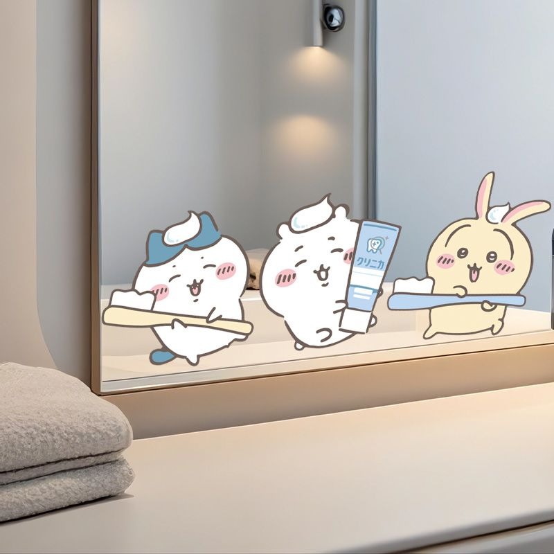 Naklejki na lustro Hot Chiikaw – Home Goods Bathroom Mirrors recenzja i cena