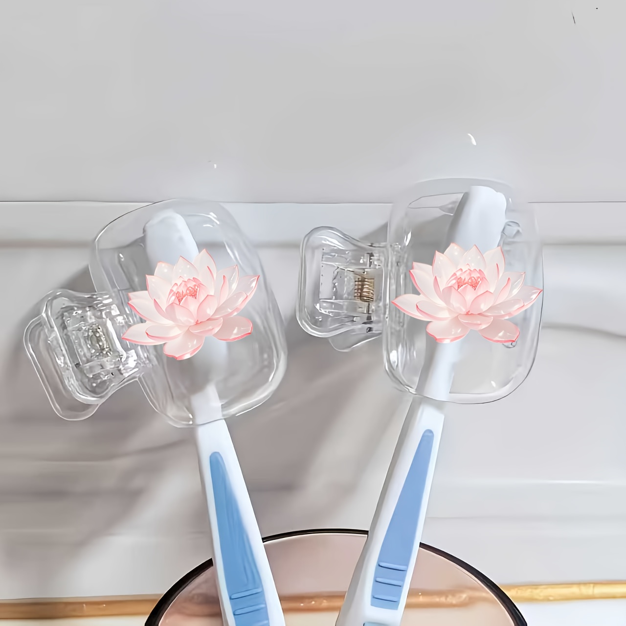 Piękny zestaw 2 uchwytów na sz – Toothbrush Holder Set recenzja i cena