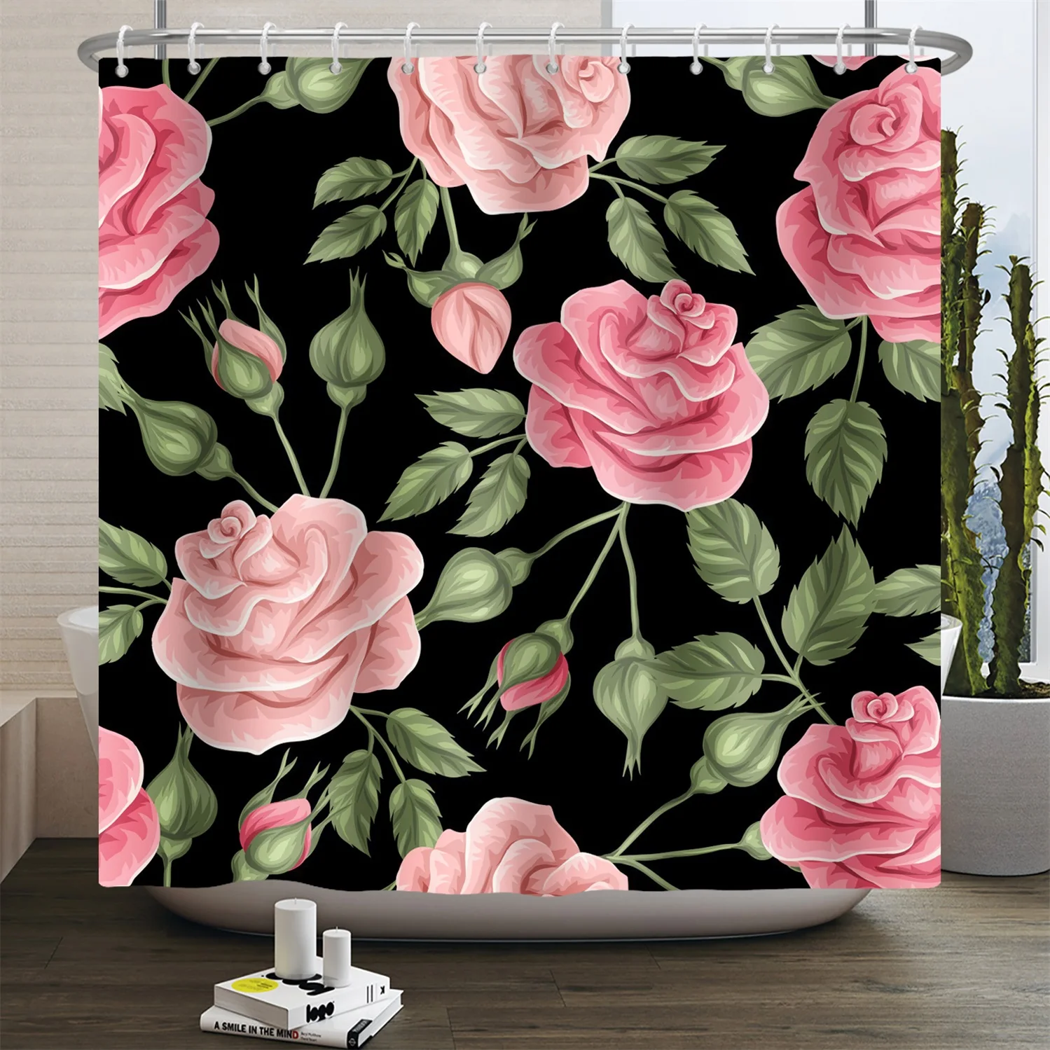 Zasłona prysznicowa z motywem  – Shower Curtain Liner recenzja i cena