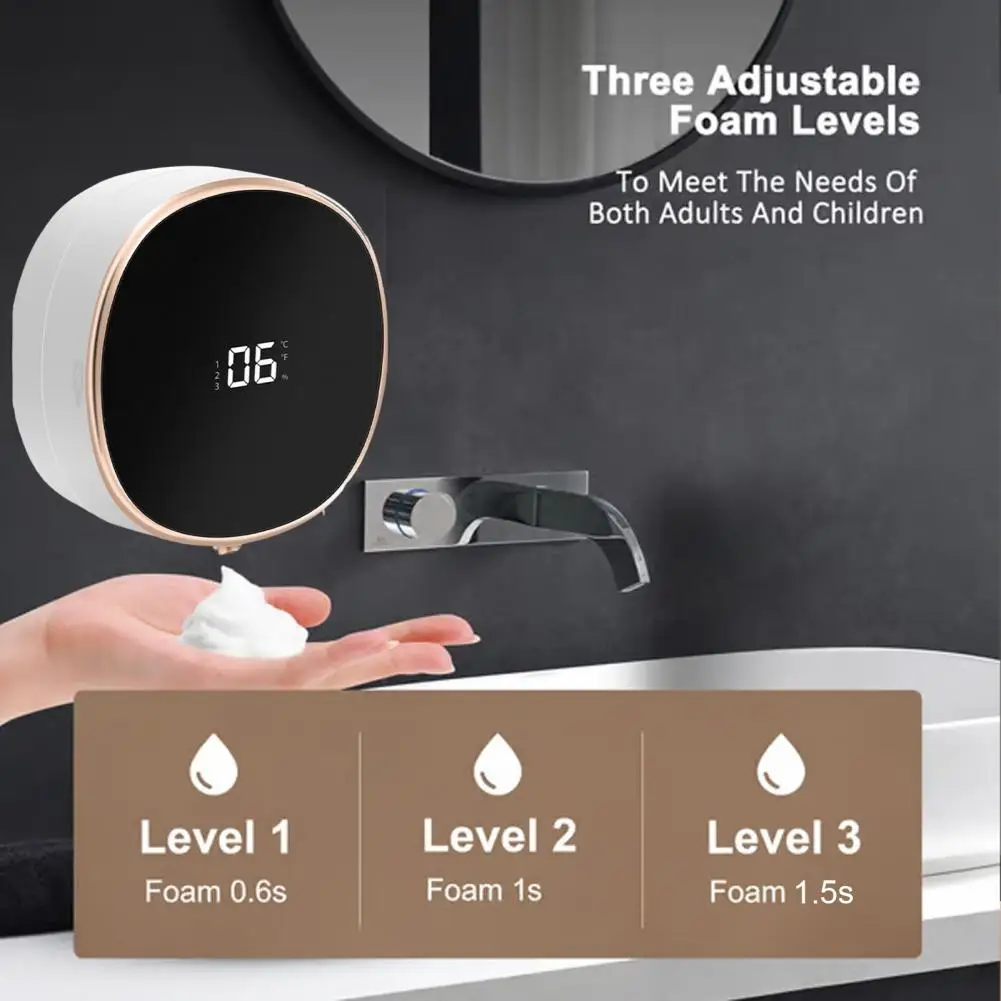 Elektryczny dozownik do mydła  – Home Bathroom Wall Soap Dispenser recenzja i cena