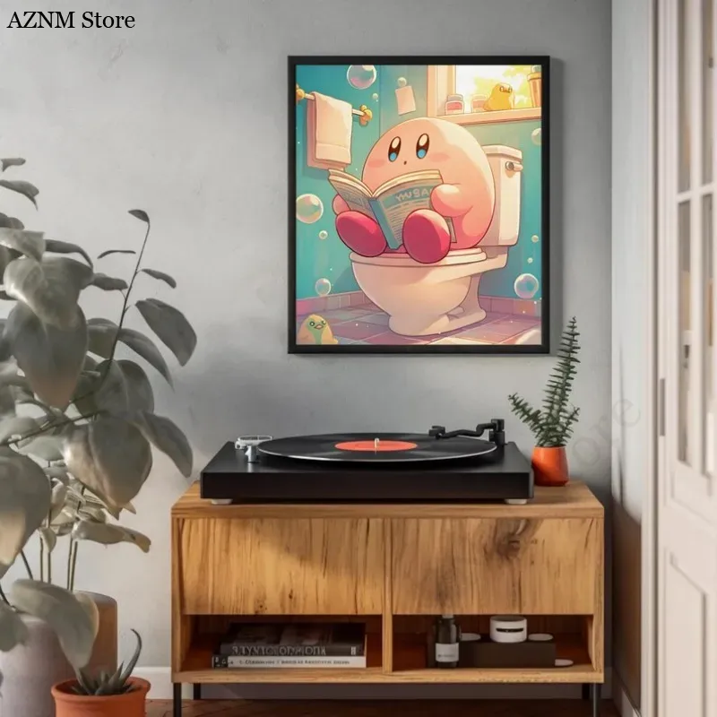 Zabawny Plakat z Kreskówkowymi – Home Bathroom Pictures recenzja i cena
