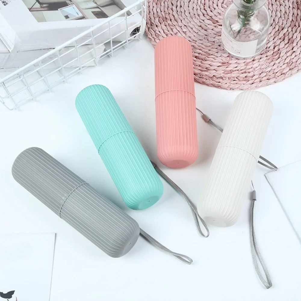 Przenośny pojemnik na szczotec – Toothbrush Holder Set recenzja i cena
