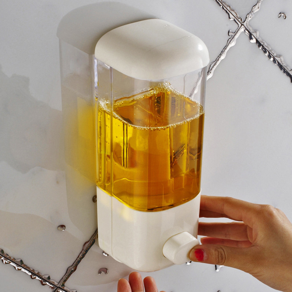 500ML naścienny dozownik mydła – Home Bathroom Wall Soap Dispenser recenzja i cena