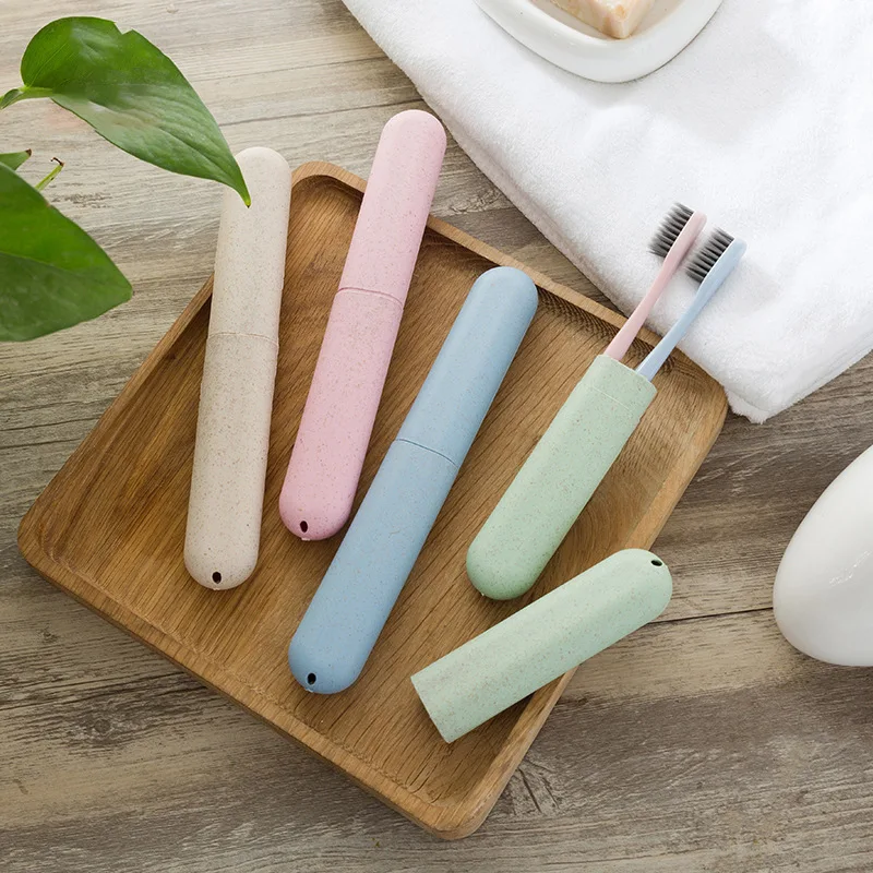 2 szt./zestaw Lekki i przenośn – Toothbrush Holder Set recenzja i cena