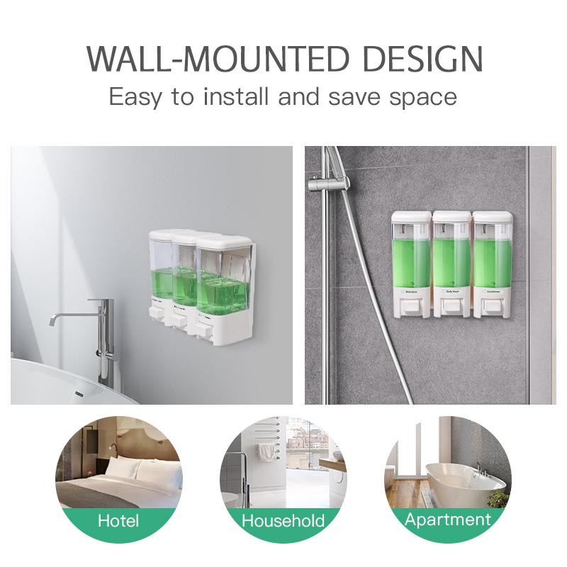 Dozownik mydła w płynie SVAVO  – Home Bathroom Wall Soap Dispenser recenzja i cena