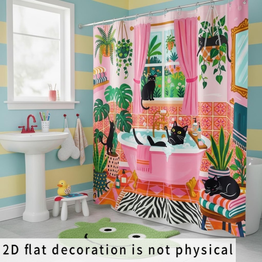 Wodoodporna zasłona prysznicow – Shower Curtain Liner recenzja i cena