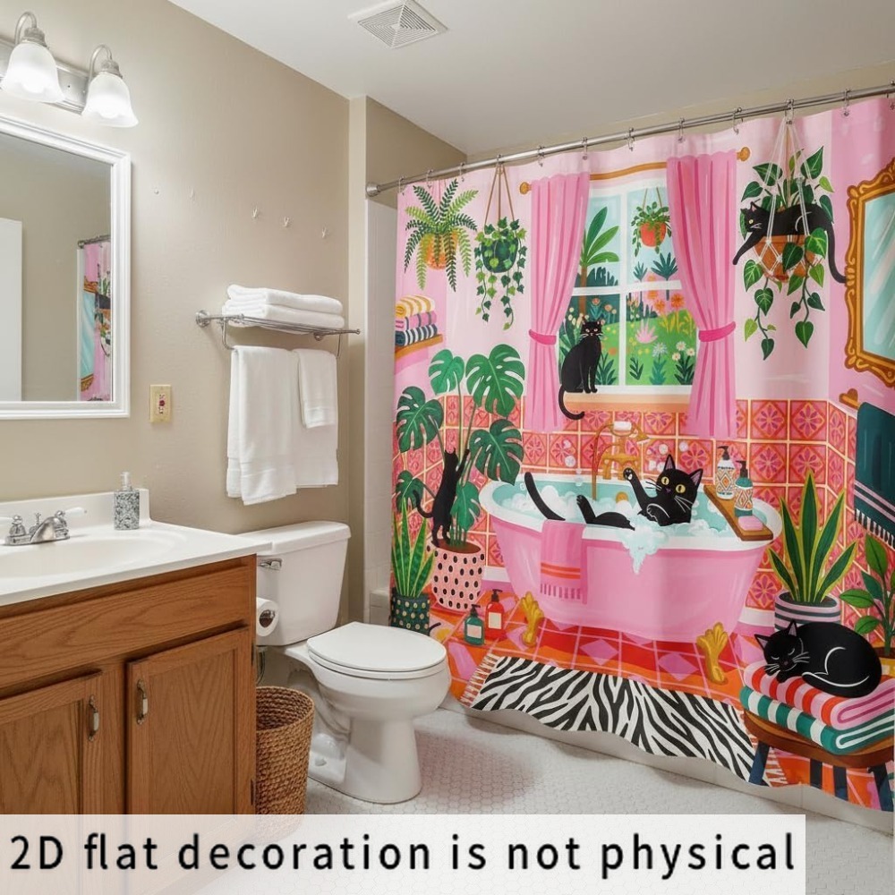 Wodoodporna zasłona prysznicow – Shower Curtain Liner recenzja i cena