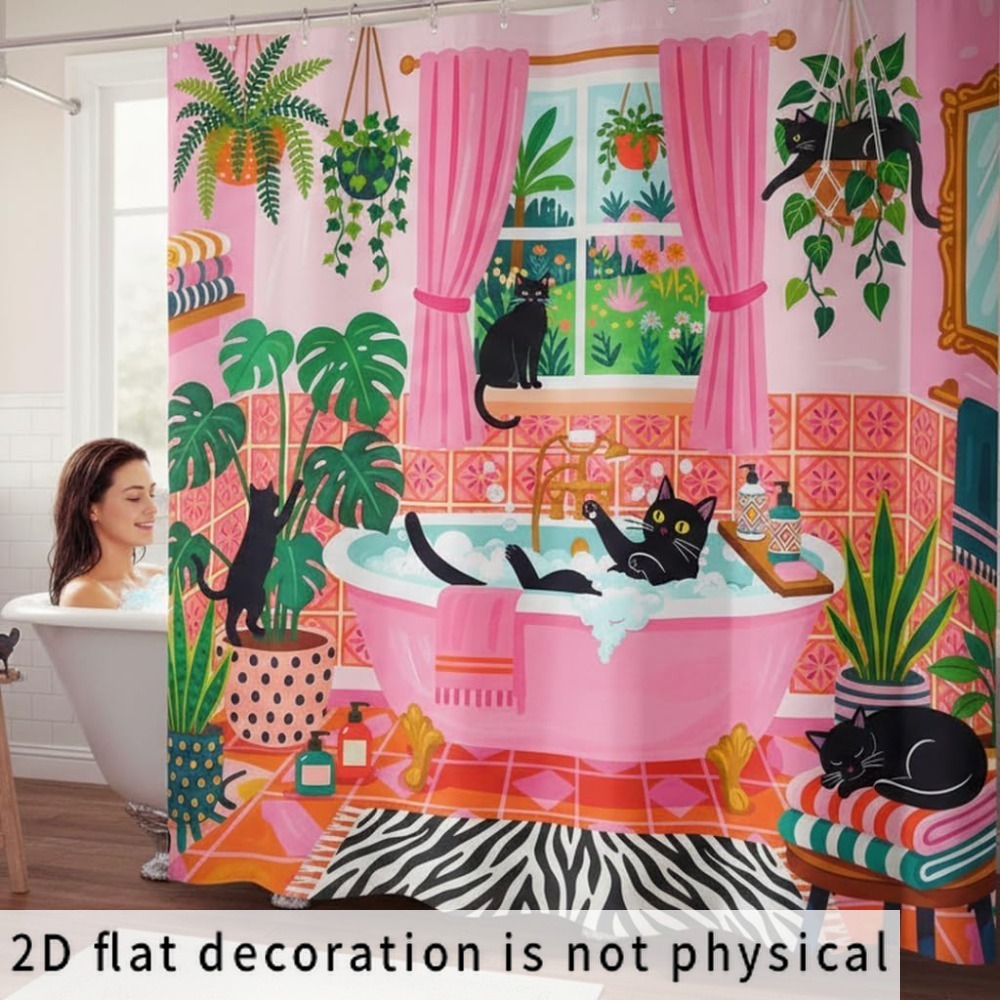 Wodoodporna zasłona prysznicow – Shower Curtain Liner recenzja i cena
