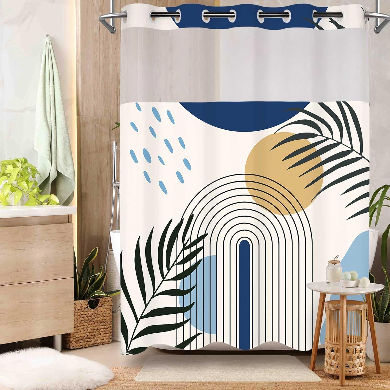 Zasłona prysznicowa bez haczyk – Shower Curtain Liner recenzja i cena