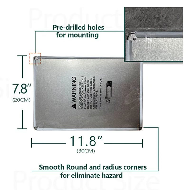 Vintage Metalowe Tabliczki Bar – Home Bathroom Wall Decor recenzja i cena