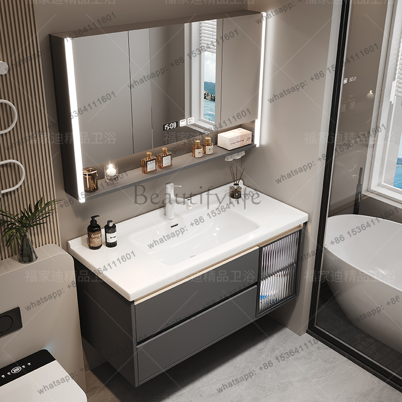 X4 Nowoczesny Luksusowy Organi – Home Bathroom Vanity Combo recenzja i cena