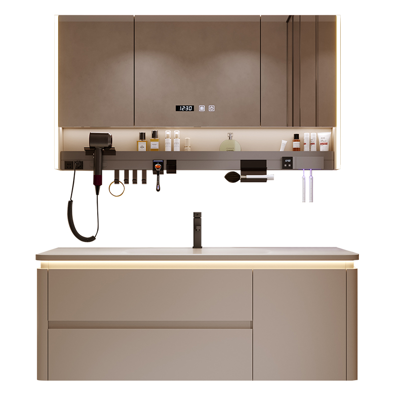 Nowoczesne Proste Szafki Łazie – Home Bathroom Vanity Combo recenzja i cena