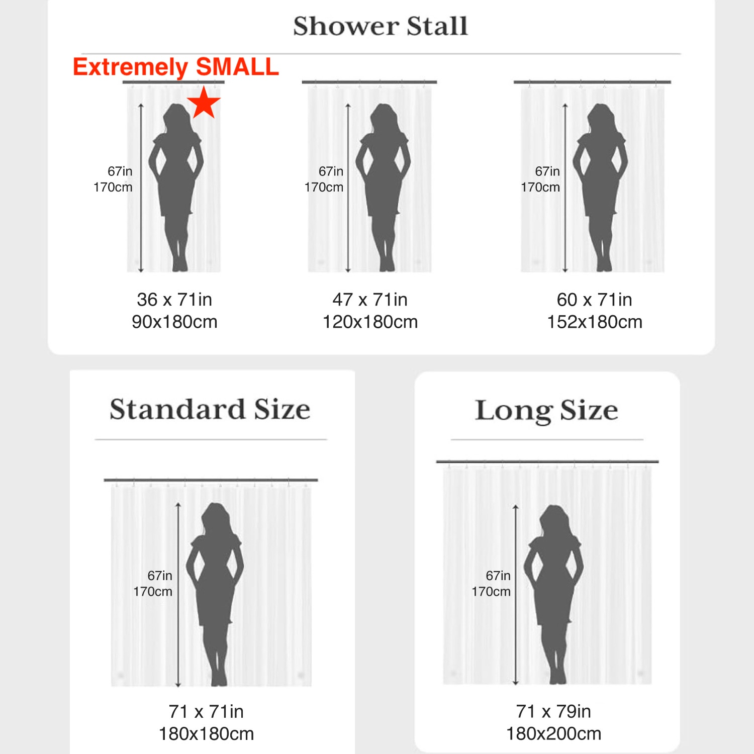 1 szt. Lekka, wodoodporna, prz – Shower Curtain Liner recenzja i cena