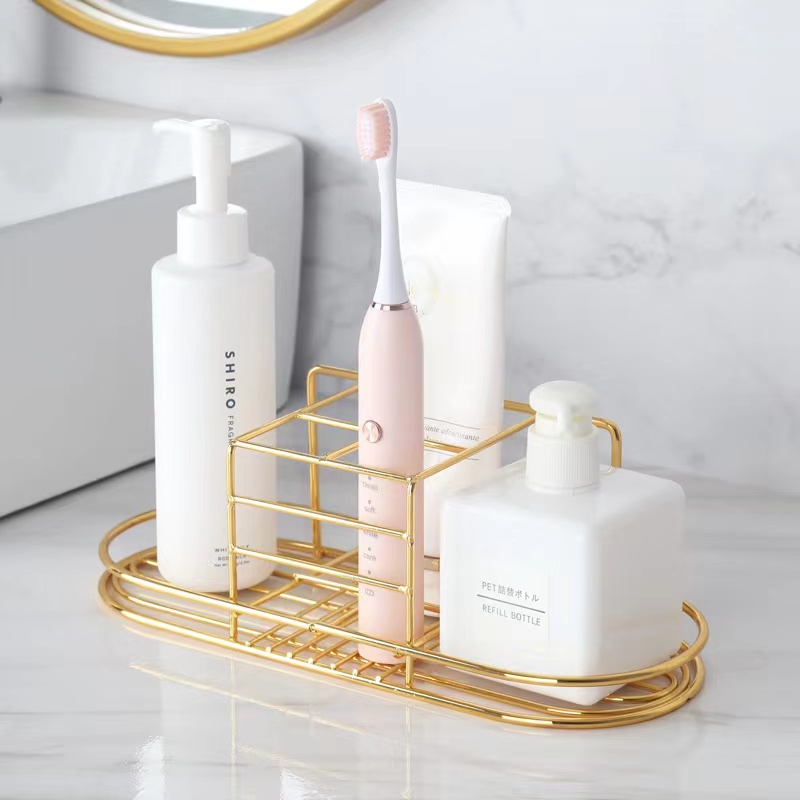 Złoty uchwyt na szczoteczki do – Toothbrush Holder Set recenzja i cena