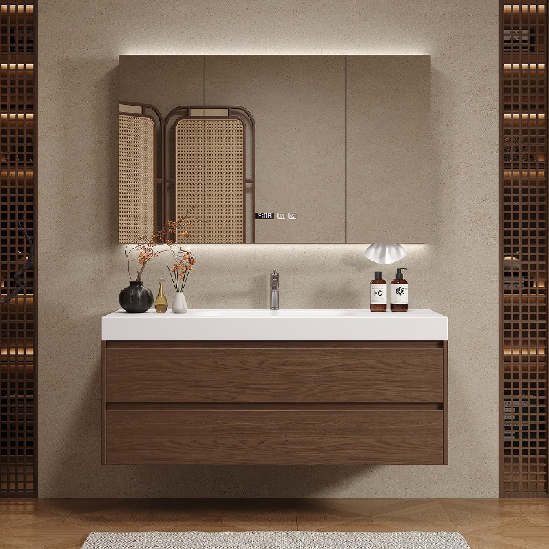 Drewniane przegrody Szafka łaz – Home Bathroom Vanity Combo recenzja i cena