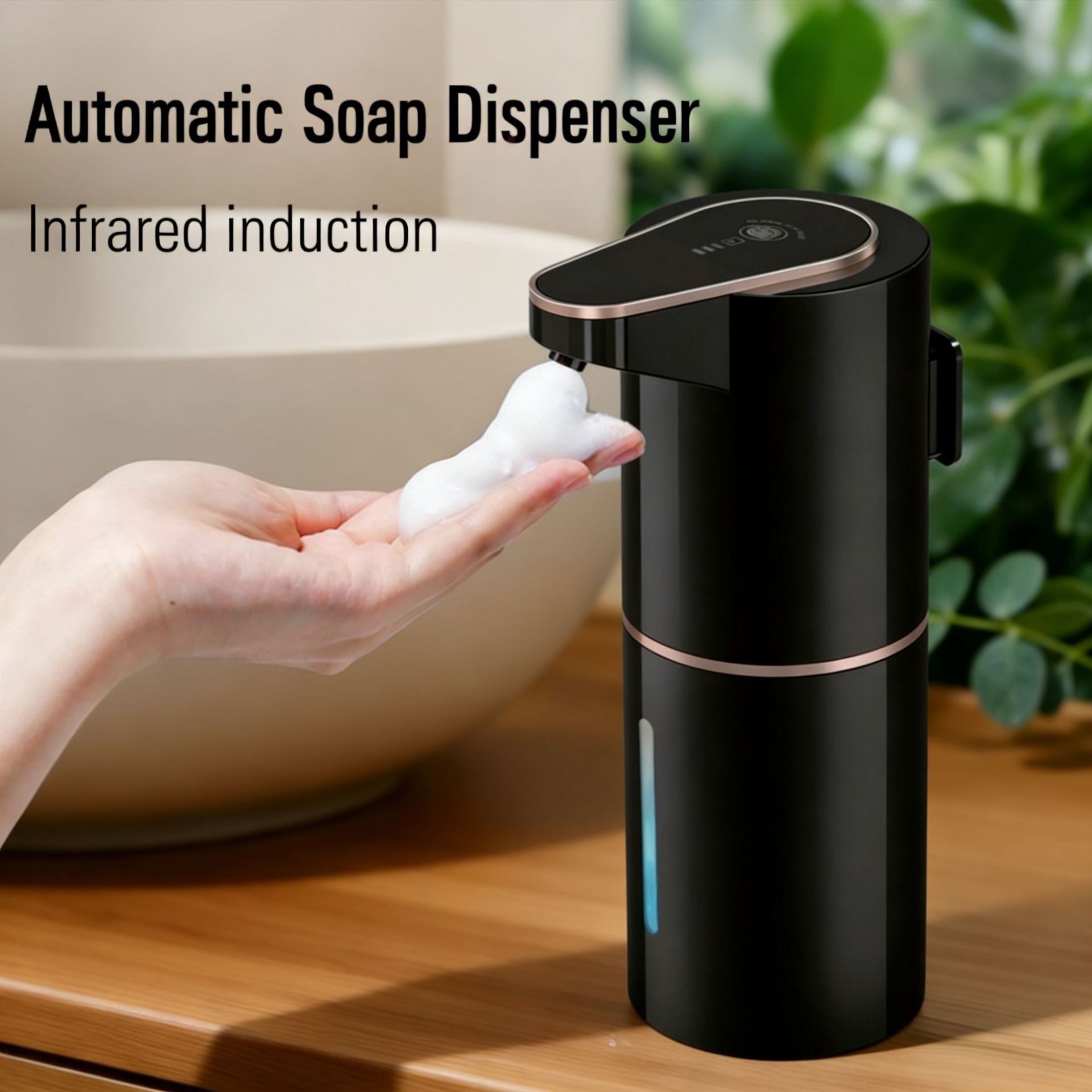 Elektryczny dozownik mydła Aut – Home Bathroom Wall Soap Dispenser recenzja i cena