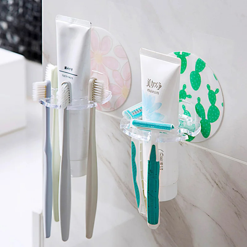 1/3 szt. Samoprzylepny uchwyt  – Toothbrush Holder Set recenzja i cena