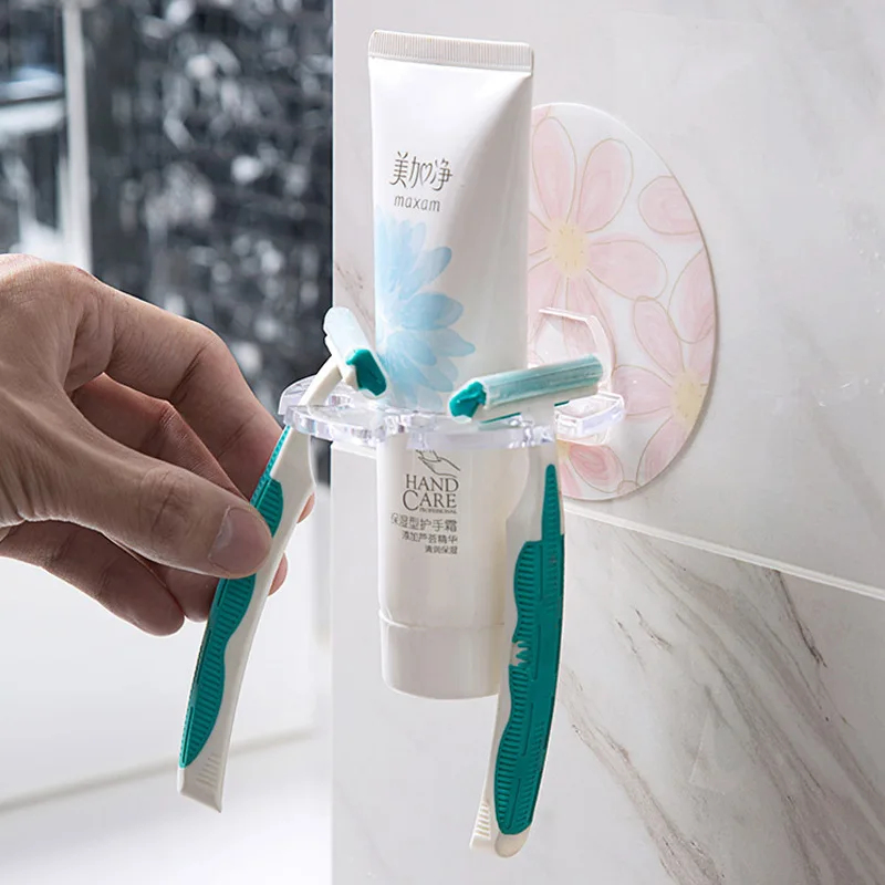 1/3 szt. Samoprzylepny uchwyt  – Toothbrush Holder Set recenzja i cena
