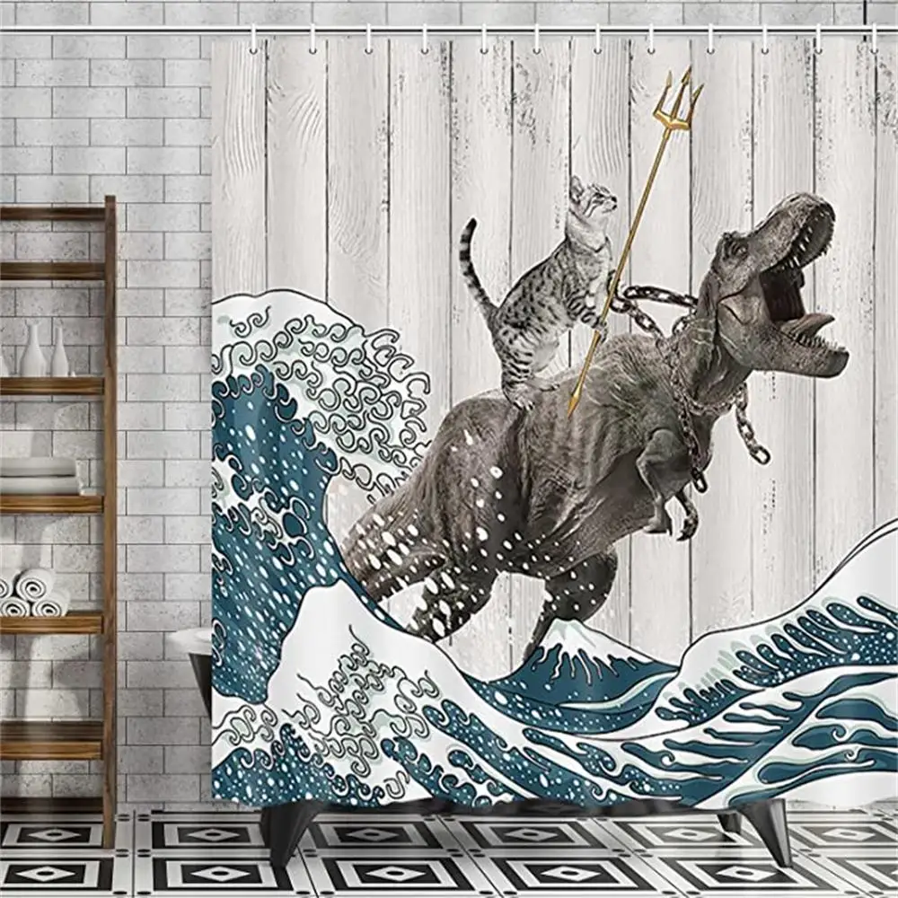 Zabawna zasłona prysznicowa dl – Shower Curtain Liner recenzja i cena