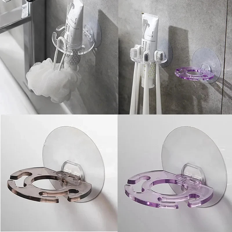 1/3 szt. Samoprzylepny dozowni – Toothbrush Holder Set recenzja i cena