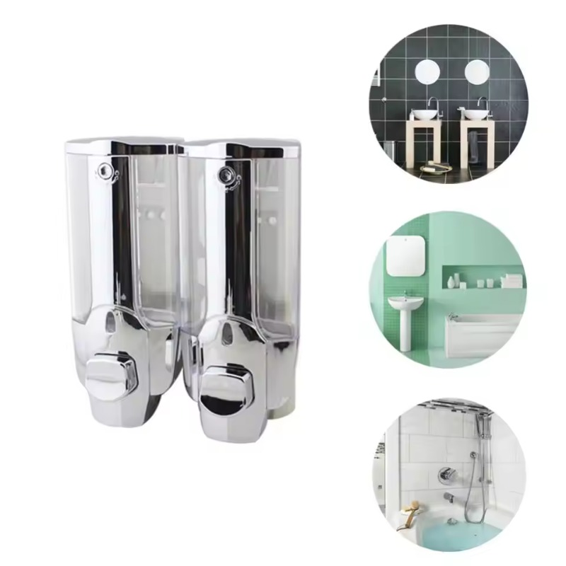 NOWY ABS naścienny dozownik my – Home Bathroom Wall Soap Dispenser recenzja i cena