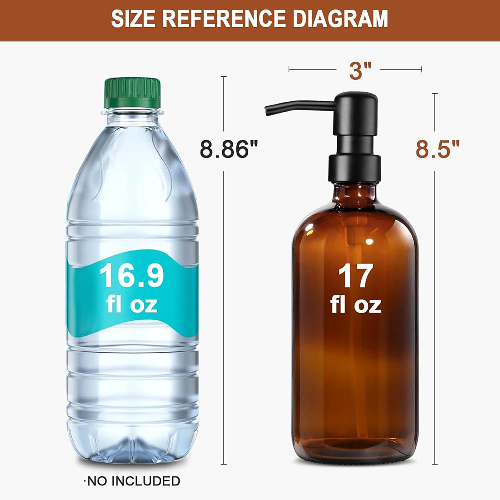 Dozownik do mydła z bursztynow – Soap Dispenser Pump recenzja i cena