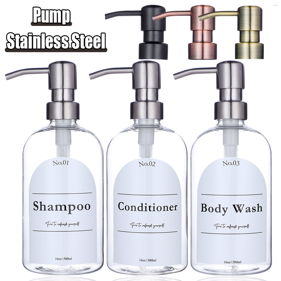 Zestaw dozowników do szamponu, – Soap Dispenser Pump recenzja i cena