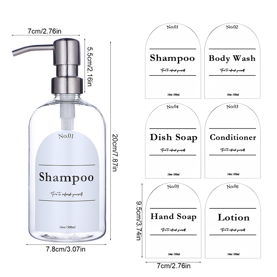 Zestaw dozowników do szamponu, – Soap Dispenser Pump recenzja i cena