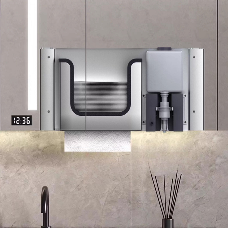 Ukryty dozownik do ręczników p – Home Bathroom Wall Soap Dispenser recenzja i cena