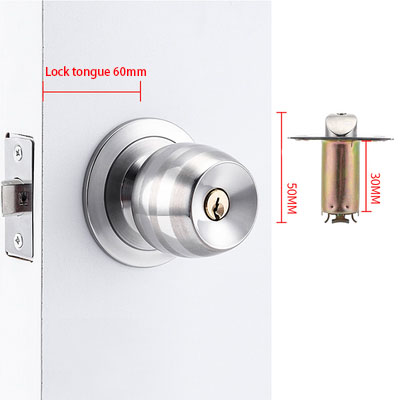 Zestaw klamki do drzwi z okrąg – Home Bathroom Hardware recenzja i cena