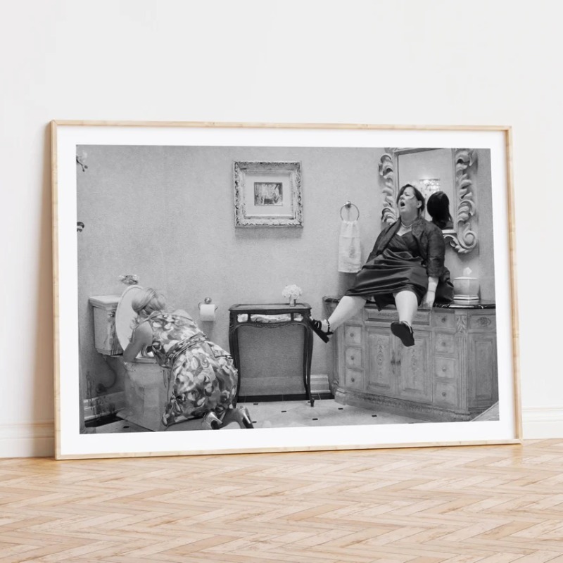 Zabawne scenki filmowe Plakat  – Home Movie Bathroom Scene recenzja i cena